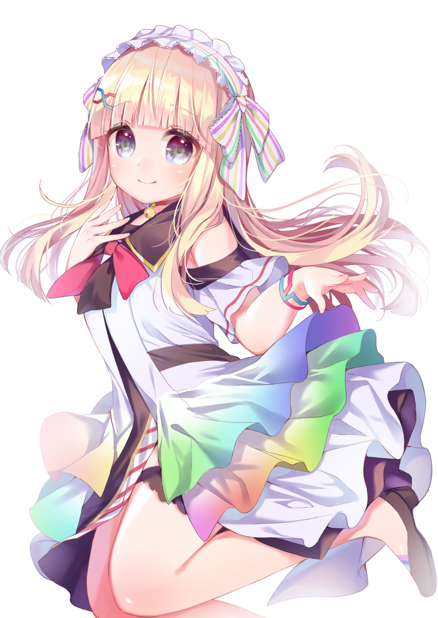 samayoi sound voltex dress garter heels 1185453 yande.re